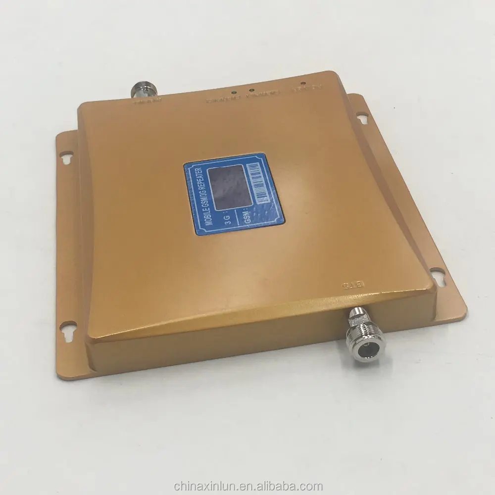 900 2100 GSM UMTS усилители сигнала мобильного телефона/ретранслятор для внутренних помещений с двойным жк-дисплеем