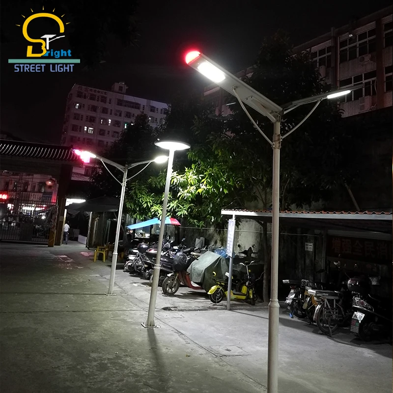 Professional design Outdoor Lighting 40W 60W 90W Integrated All In One Solar Street Lamps  Road Solar Led Street Light