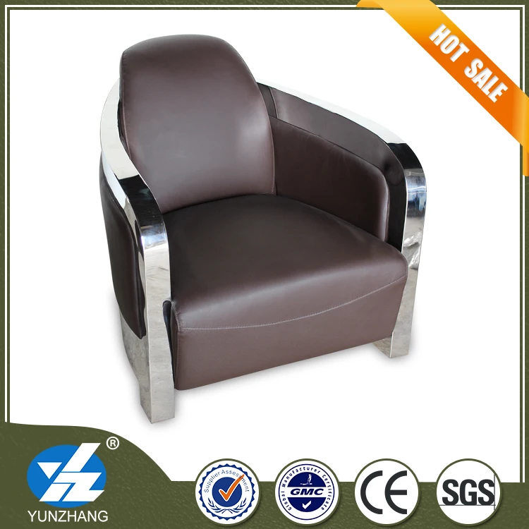 Classic America Style Single Sofa High Quality Genuine Leather PU for Living Villa Apartment Section Feature Buy Online China