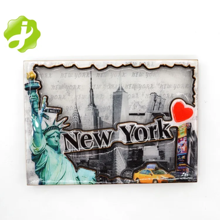 Florida Tourist Cities Souvenir 3D Custom Fridge Magnets