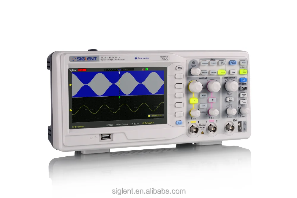 Siglent SDS1152CML+, 150 MHz digital oscilloscope,