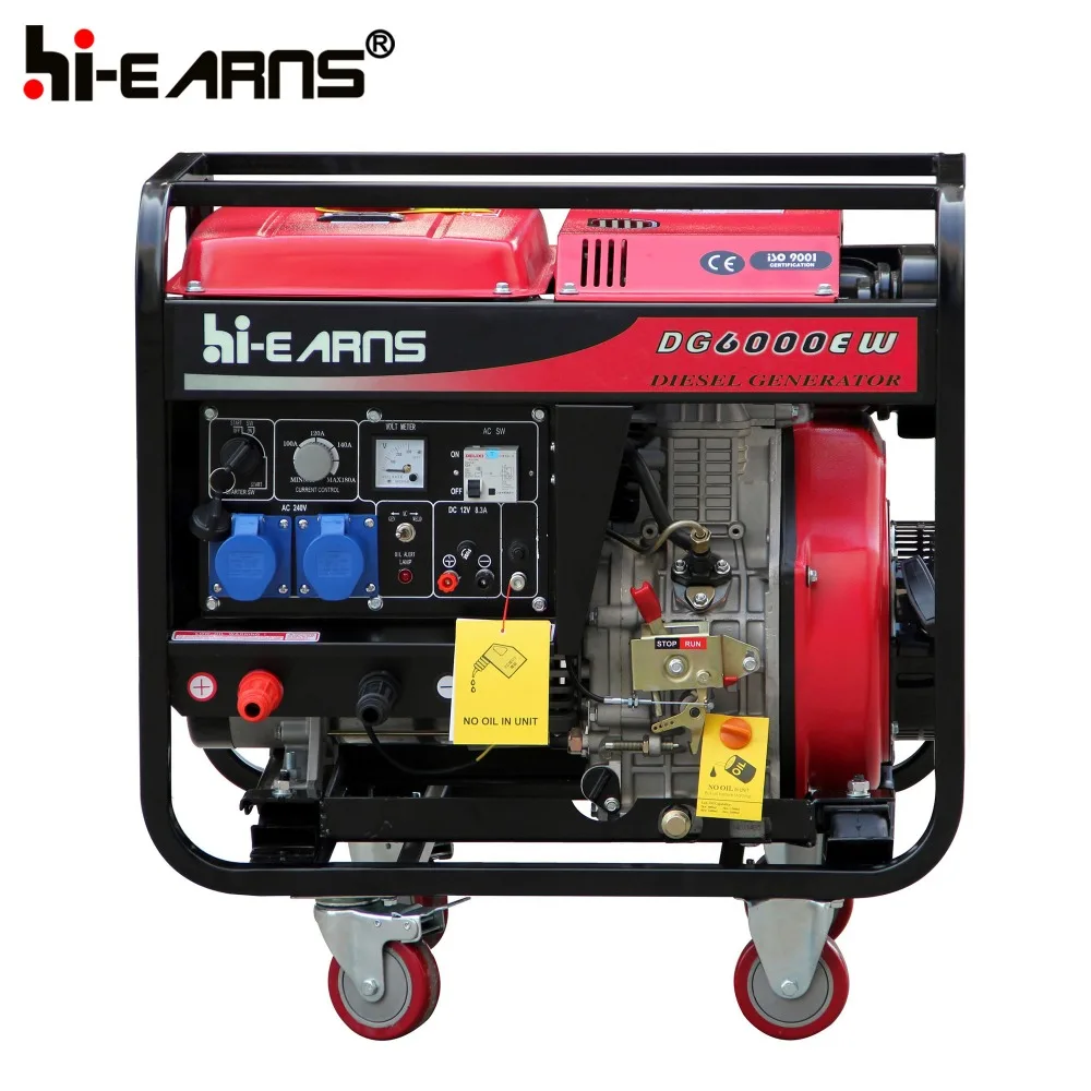 180A portable diesel welding machine price welder