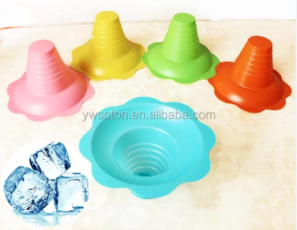 Пластик цветочный поддон/снег конусые аксессуары для скутеров