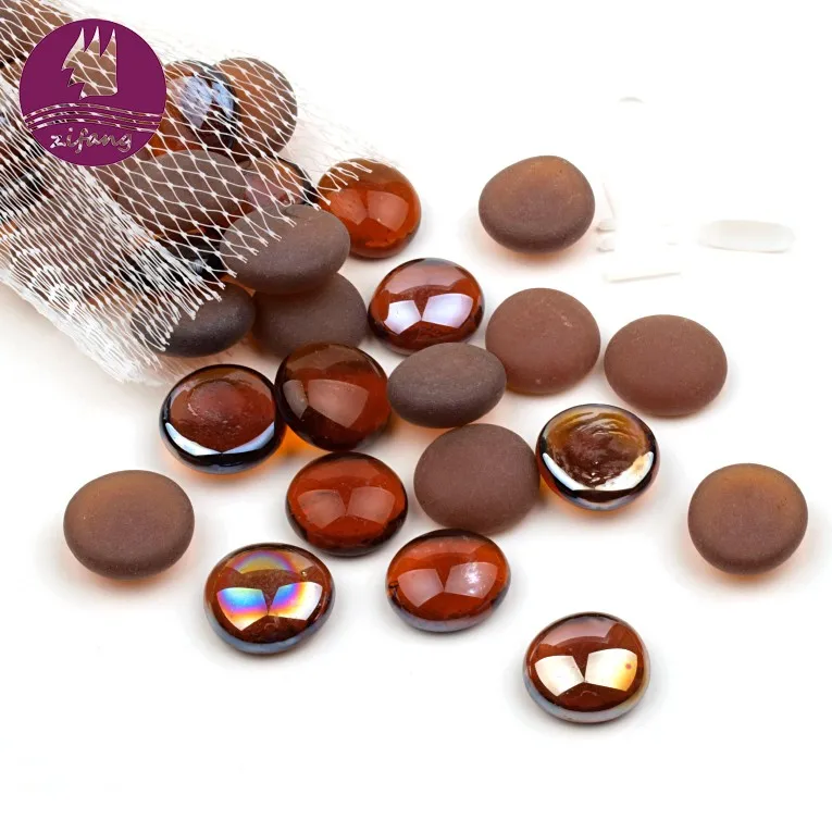 Artificial Glass Pebbles For Sale Aquarium Cobble Stone