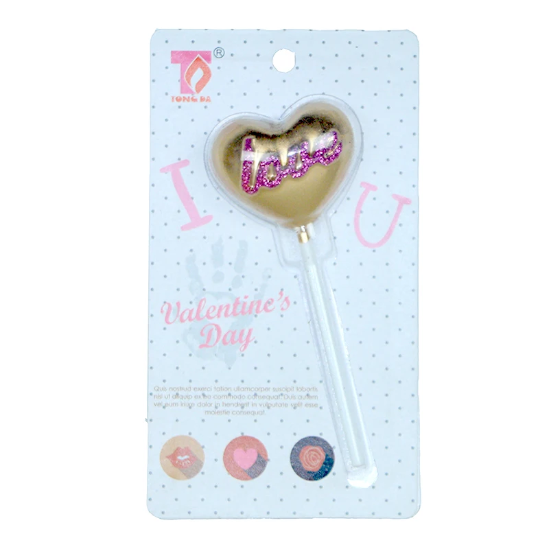 Eco-friendly raw material heart shape tealight candle for Valentine