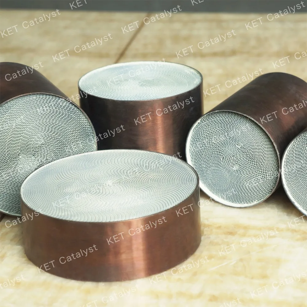 KET трехходовой катализатор с металлическим сотовые подложки для каталитических конвертеров