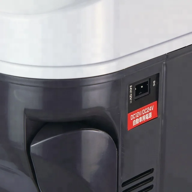 solar power 12V 24V dc small portable camping use dc compressor working 35L refrigerators solar power mini fridge