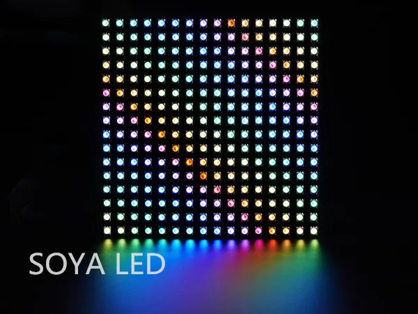 
Outdoor led display P10 APA102 led pixel rgb led matrix 16x16 