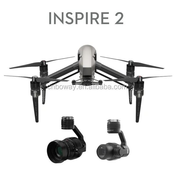 DJI Inspire 2 with FPV Camera and Long-range 98ft(30m) forward obstacle sensing