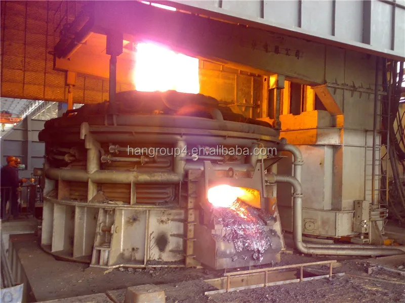 50ton Scrap Melting EAF Continuous Casting Rebar Milling Billet Making Steel Plant Foundry Electric Arc Furnace