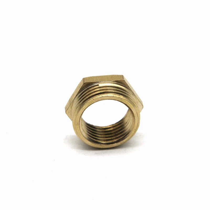Grosna Wholesale Easy Installation and Longer Life customizing forged brass copper nut Brass bushing/Brass Pipe Fitting