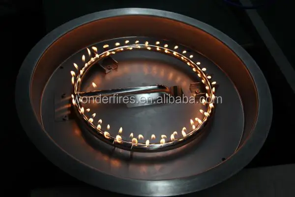 decorative fireplace / gas fireplace / burner kit