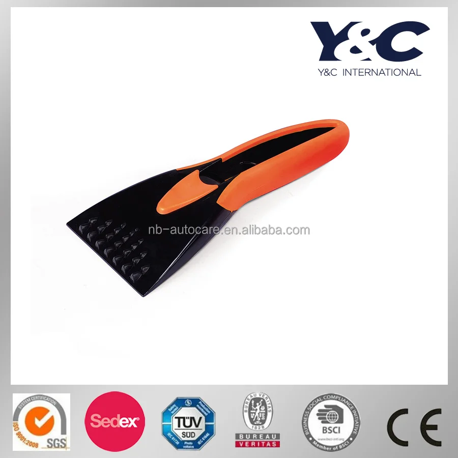 abs material hard plastic ice scraper