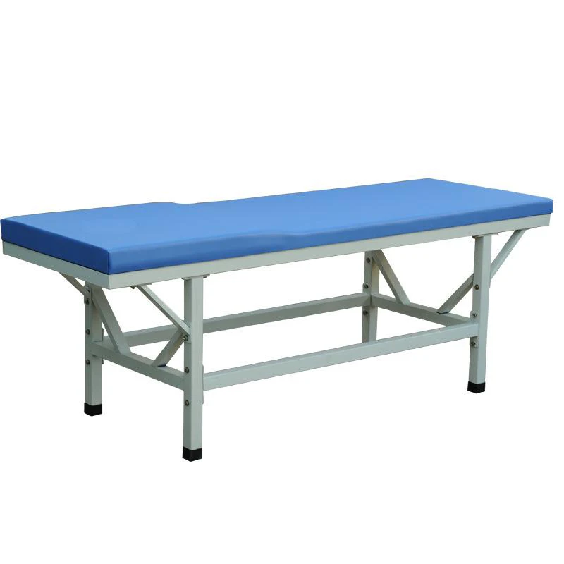 Best Manufacture Steel hospital patient table medical examination bed with backrest