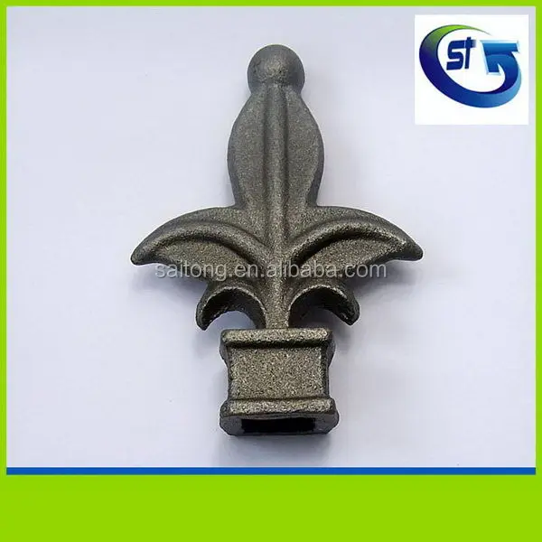 Bottom price top sell wrought iron flower and leaves