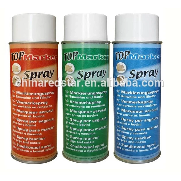 Aerosol Spray Paint for Cattle