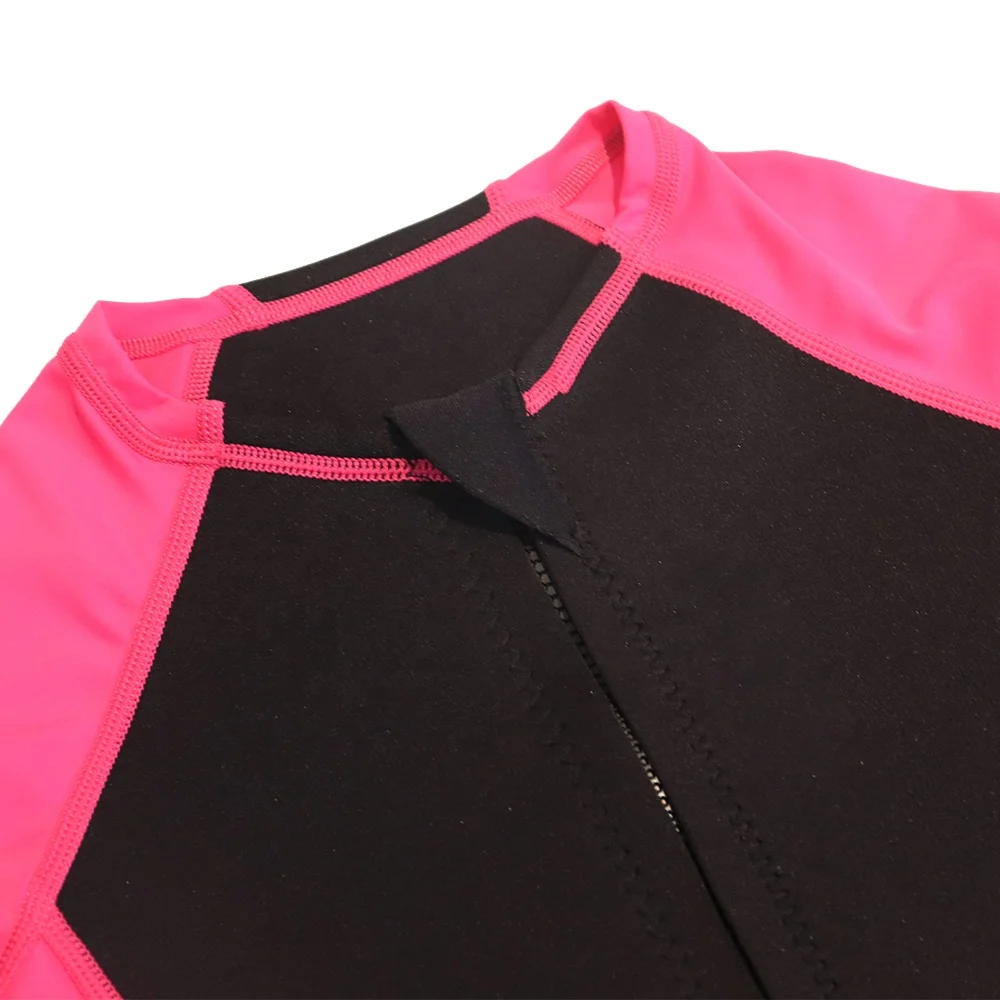 custom kids sportswear Neoprene with spandex stretch fabric for swimming