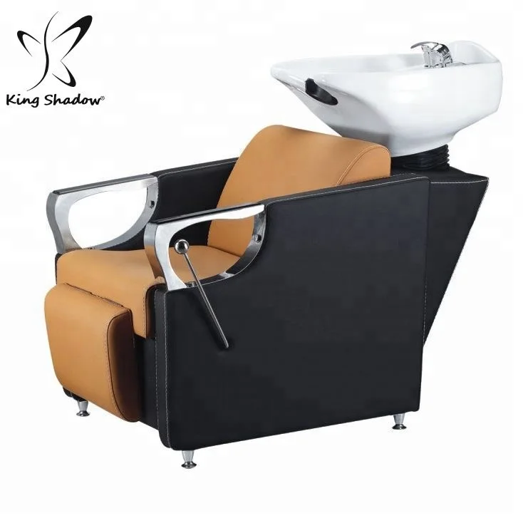 Cheap backwash units salon furniture used salon sinks shampoo bowls salon head washing chair with legrest