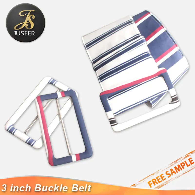 OEM ladies garment new fashion elastic fabric belt