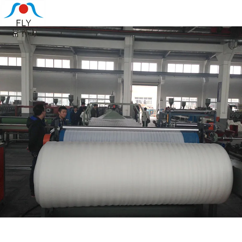  FLY220 Экструзионная линия листов пены EPE машина для производства матрасов экструдер