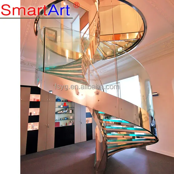 
Modular Curved Steel Stair 