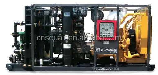 AtlasCopco Air Nitrogen Booster Compressor B15-62/2175 (24-150bar/73M3/min) for geothermy/oil field/water well drilling project