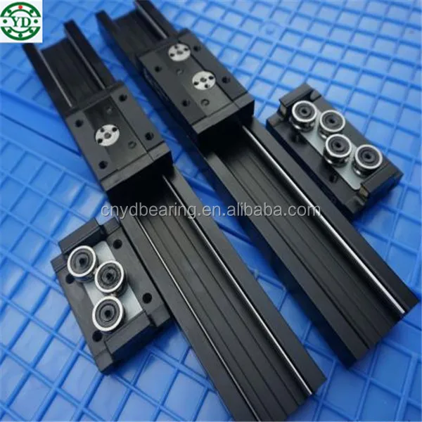 Двойная ось прямоугольное квадратное колесо линейный направляющий рельс линейный блок SGB10