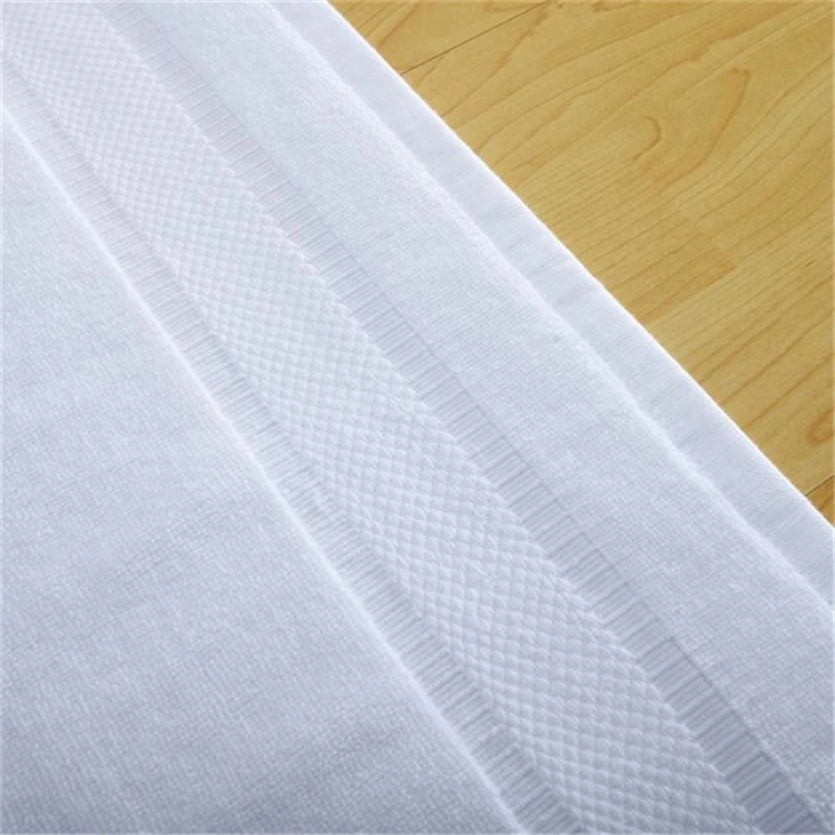 
cute high quality custom size 100% cotton white bath mat floor foot towel for hotel bathroom 