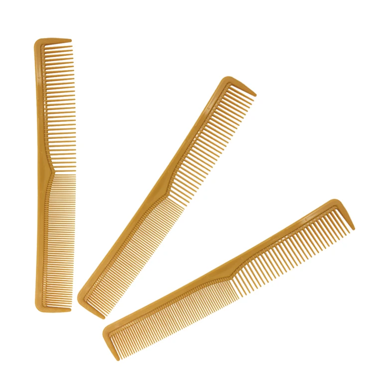 Top Sale Disposable 7 inch Salon Coloured Plastic Cutting Hair Styling Comb