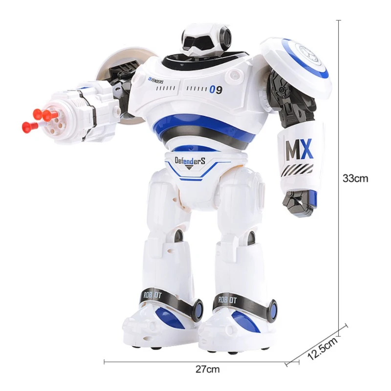 1701A Intelligent RC Robot with Light and Sound Full control Robot toys for kids