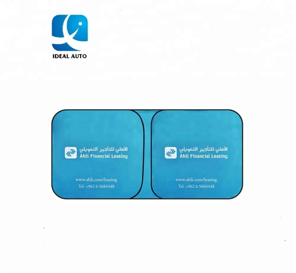 Защита от уф-лучей, серебристый полиэстер, переднее ветровое стекло, дизайнерский автомобильный солнцезащитный козырек