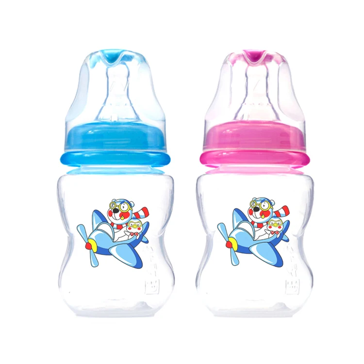 
2021 New Plastic Baby Bottles Drinking Milk Feeder Bottle Infant Biberon Bebe Pass EN14350 baby feeding bottle set 