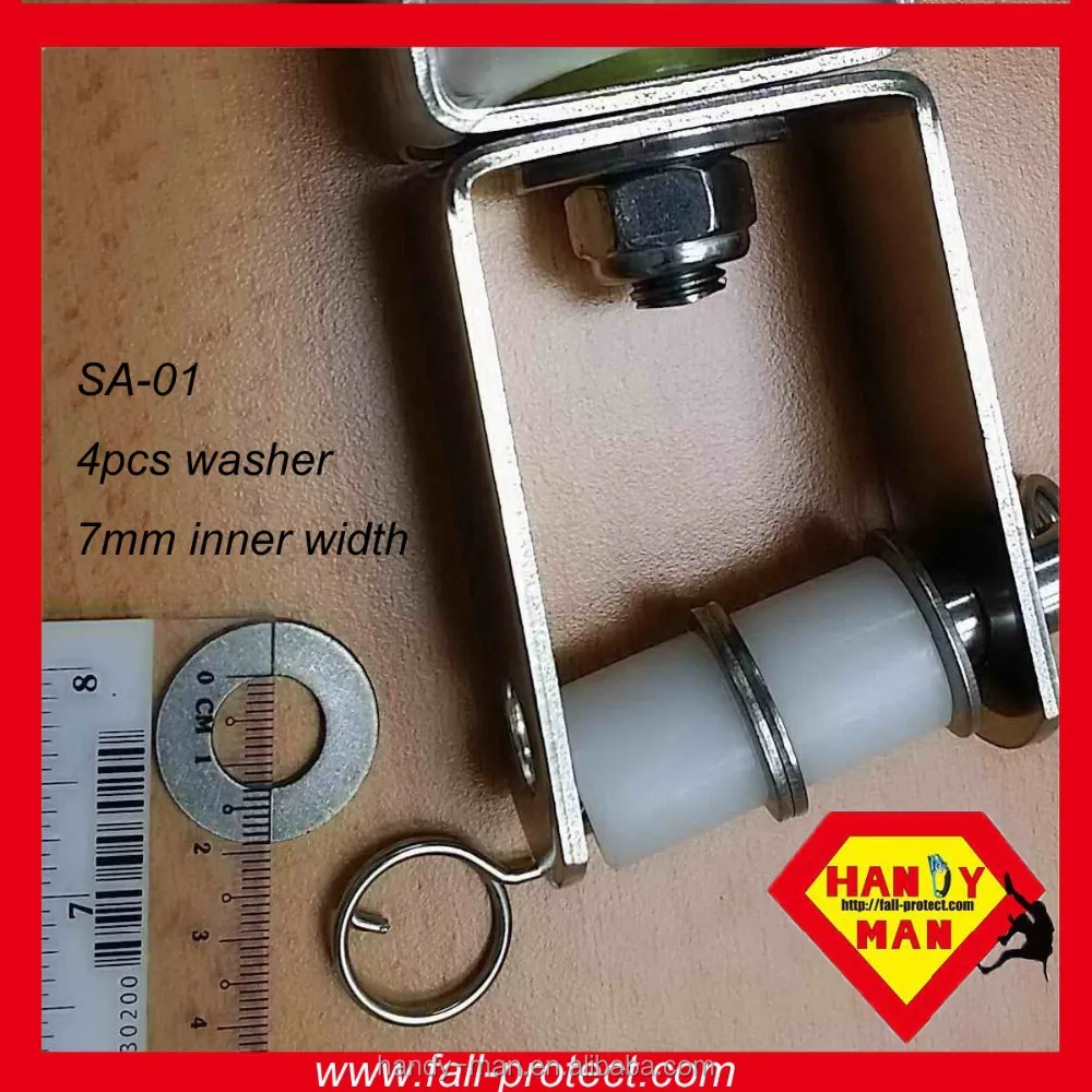 SA-03 Horizontal Lifeline System with wire cable Small Shock Absorber- Stainless Steel Spring