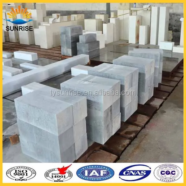 Refractory Cement Firebrick Cement Magmalox Bricks used for Steel Smelting Furnace