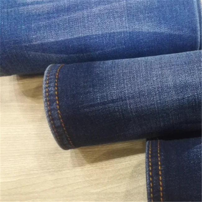 Лидер продаж, партиями по 4 way stretch джинсовой ткани цена за метр