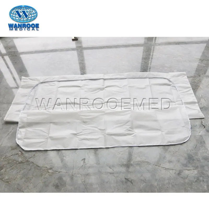 GA400 Medical Mortuary White Non-woven Cloth Dead Cross Body Packing Bag