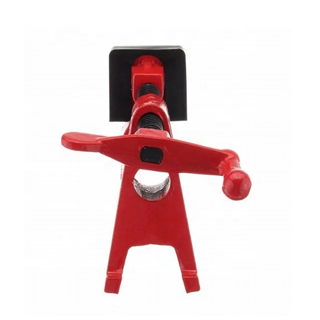 Heavy duty quick release adjustable cast iron vertical 3/4 inch woodworking Ma Steel pipe clamp with standing legs