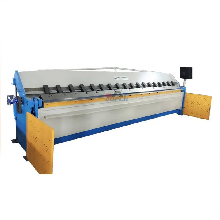 2X4300 Electrical Mild Metal Sheet Box Pan Making Folder Machine