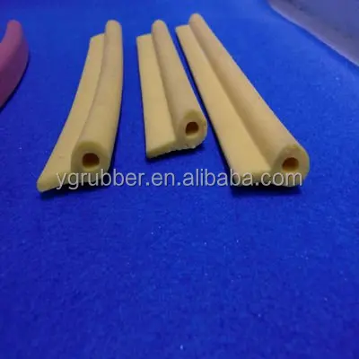 Customized P T E Style Silicone rubber foam strip for sealing