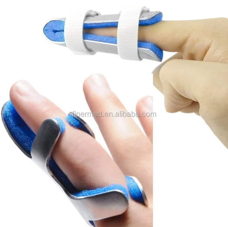 orthopedic medical aluminum foam finger splint