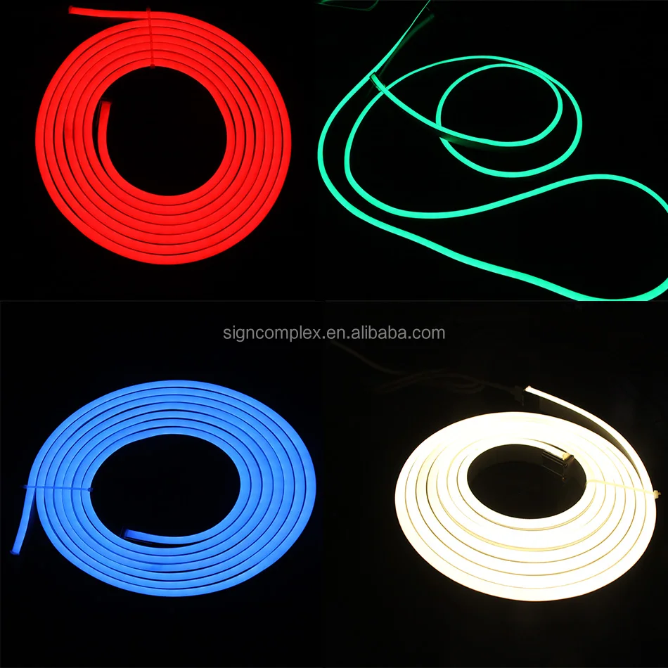 
anti-UV 14.4w/m IP68 led flex neon light with TUV CE ROHS 