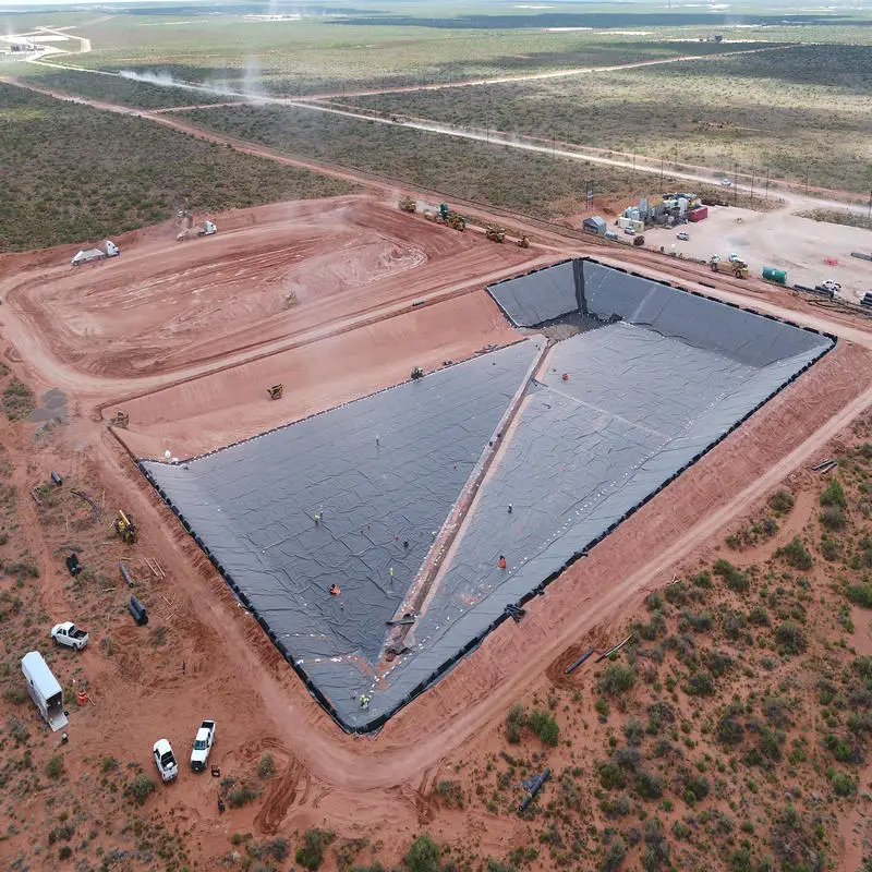  Наилучшая прочность производители подкладок для пруда hdpe геомембрана