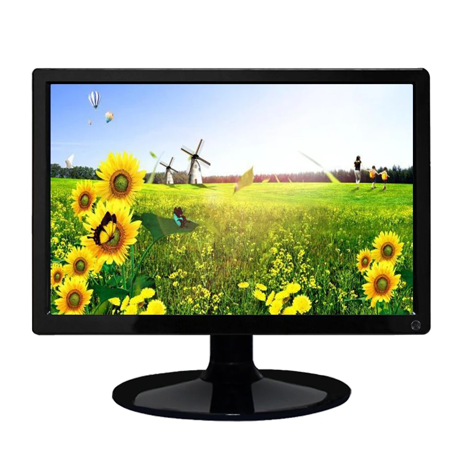 
ips screen 15.6 inch lcd monitor cctv monitor with HDMI VGA BNC USB input 