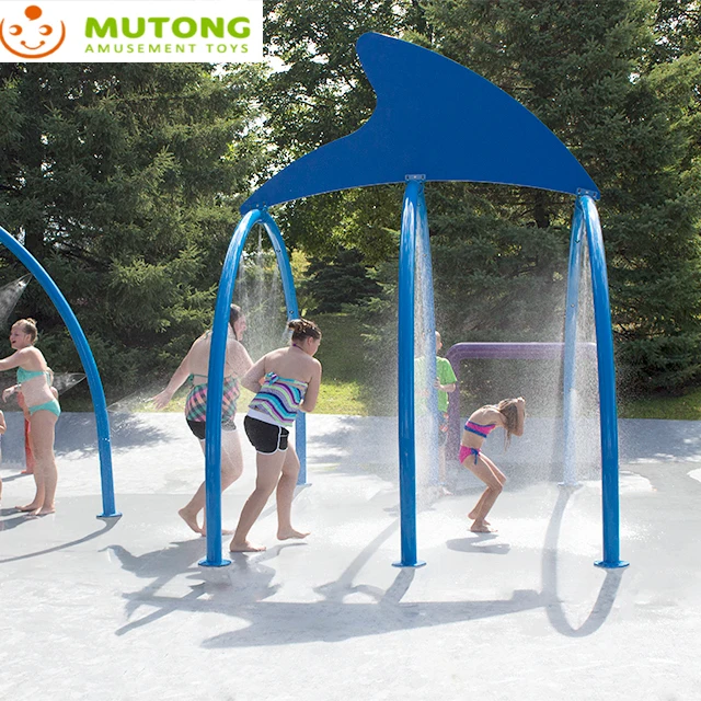 Floor Spray Aqua Splash Pad Park Outdoor Water Spray Park