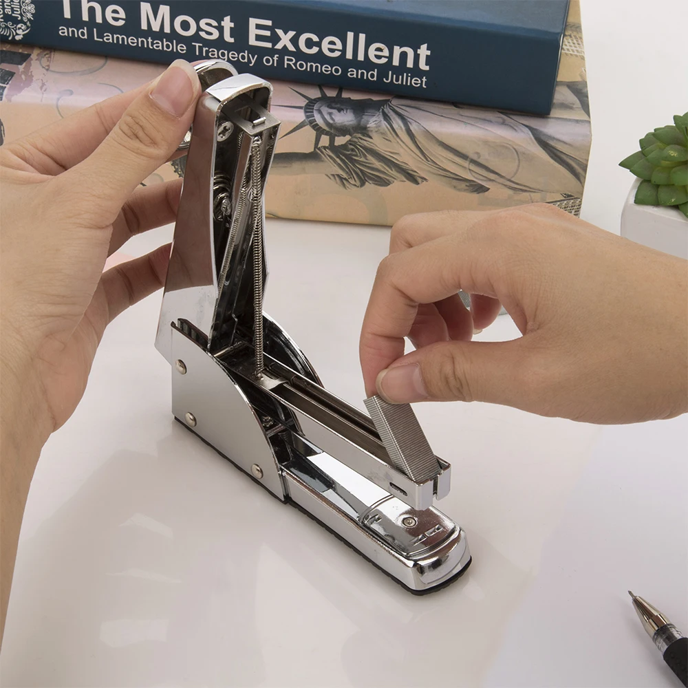 
Stainless steel big stapler acrylic Stapler for decoration 
