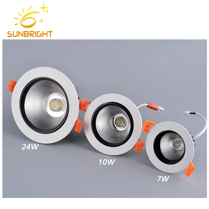 cheap ceiling recessed surface mounted gimbal vell max kuaf led pane led down lights