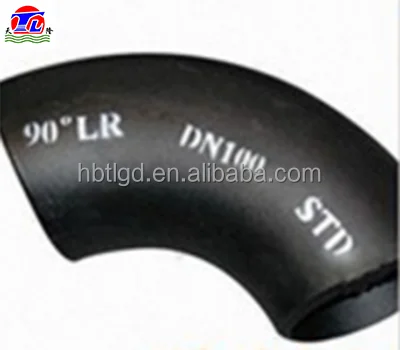 
A234 WPB carbon steel 90deg LR 6in SCH40 SCH80 SCH160 STD seamless pipe fitting elbows 