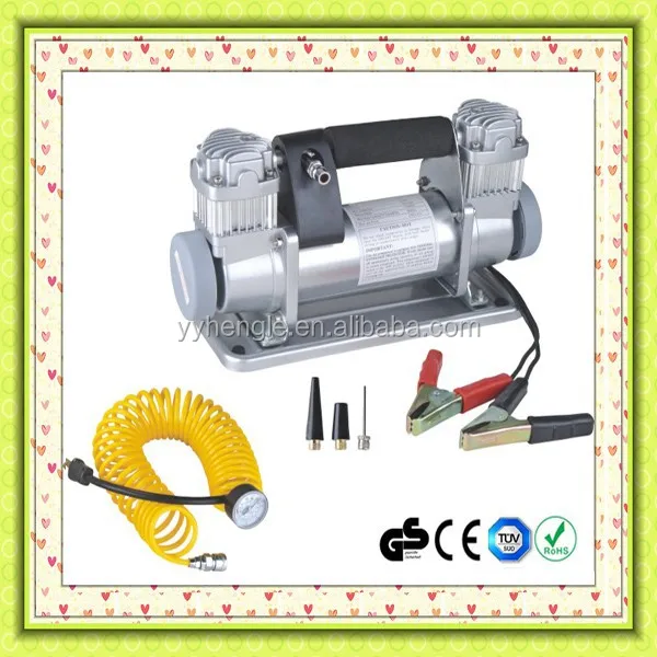 
4X4 SUV Heavy duty DC12V Car air compressor air pump tire inflator With LED light 