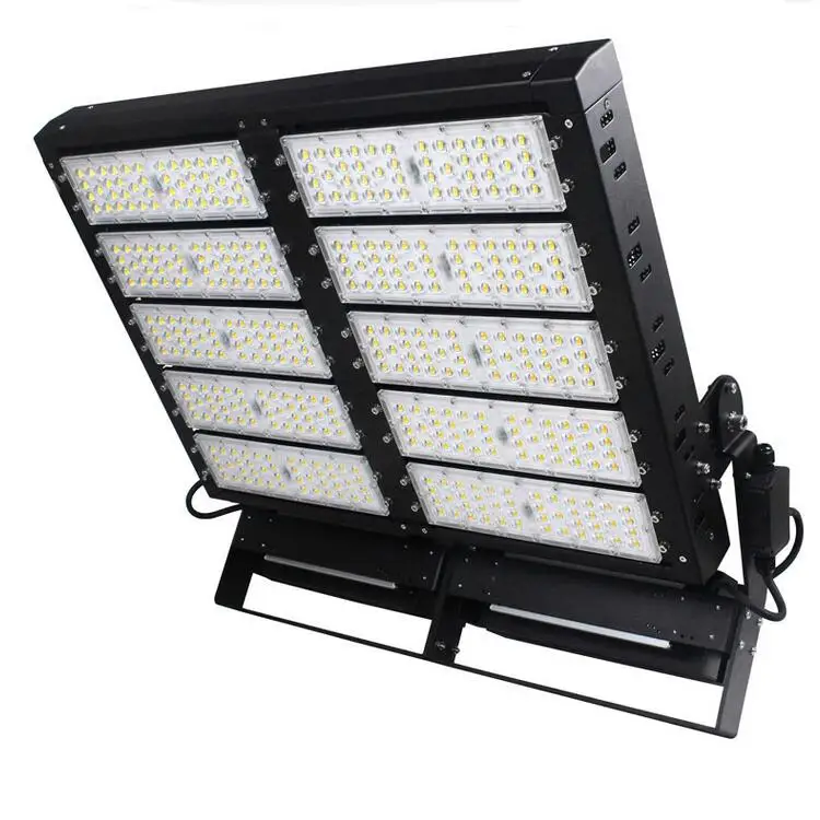 2019  High lumens low price IP65  football stadium LED High Mast Flood Light 1000W