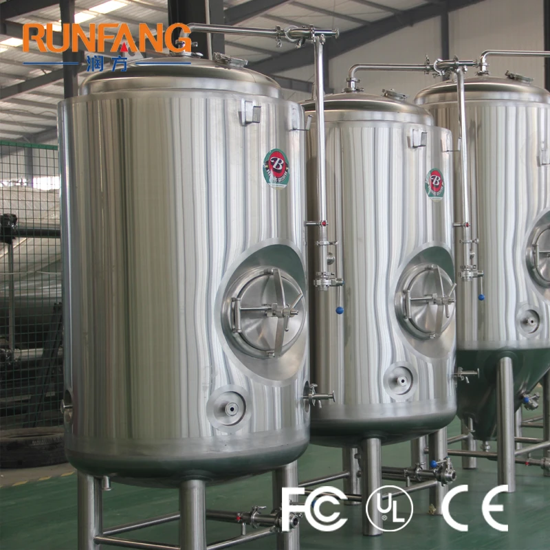
New Technology Large Scale Fermentation Tanks for Brewery Craft Beer Brewing 